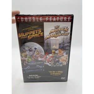 Muppets Double Feature - MUPPETS FROM SPACE / MUPPETS TAKE MANHATTAN - NEW -DVD
